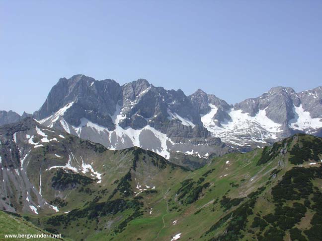 Blick von der ersten Alm